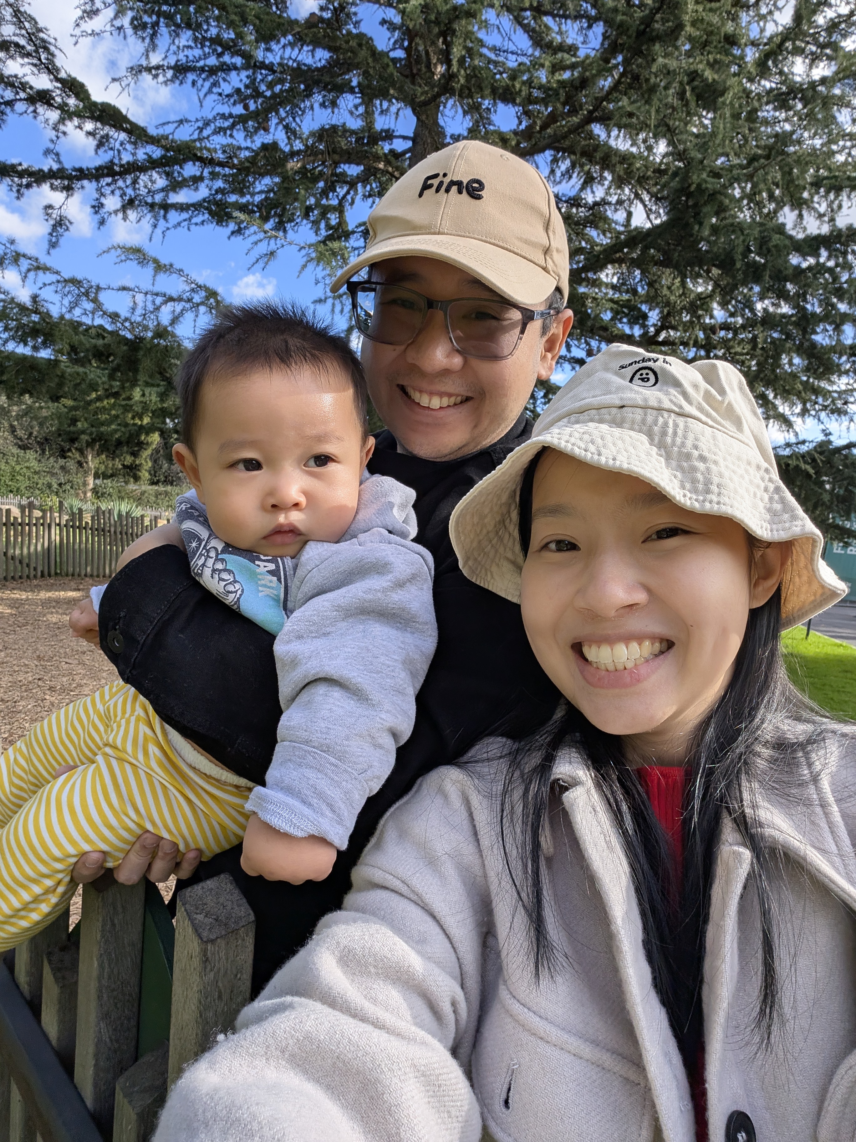 Herman Ng with his family